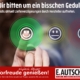 Bitte um Geduld