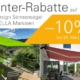Winter-Rabatte auf Sonnensegel und Markisen